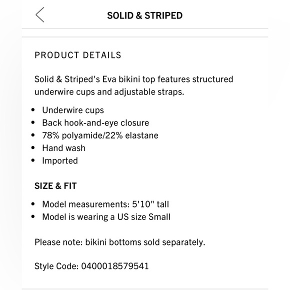 The EVA top in ruby color - Picture 6 of 7